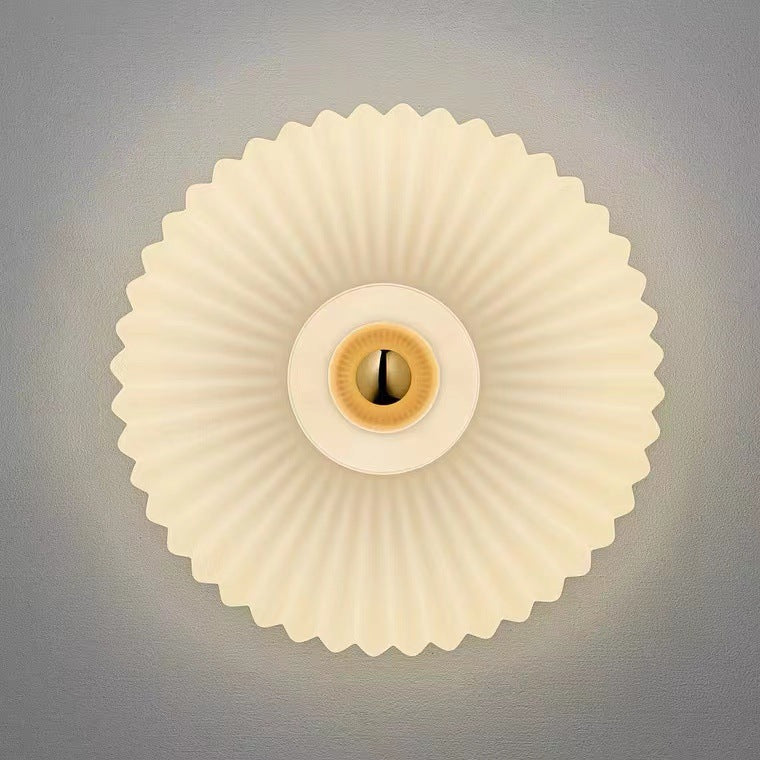 Vintage Striped Glass Sconce