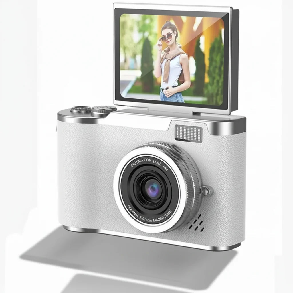 4K Flip Screen Compact Digital Camera