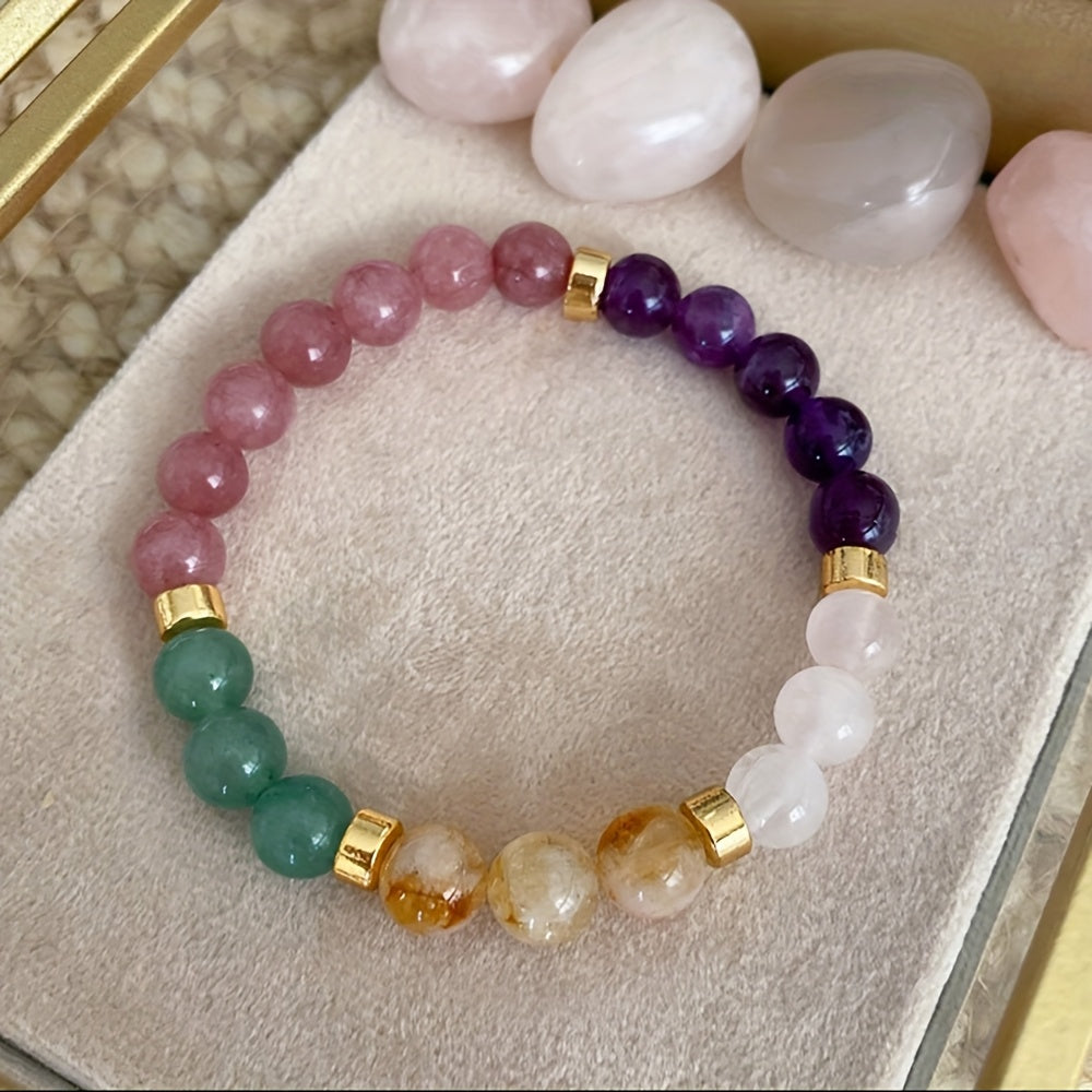 Birthstone Natural Stone Bracelet
