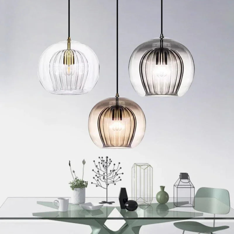 Elegant Modern Glass Pendant