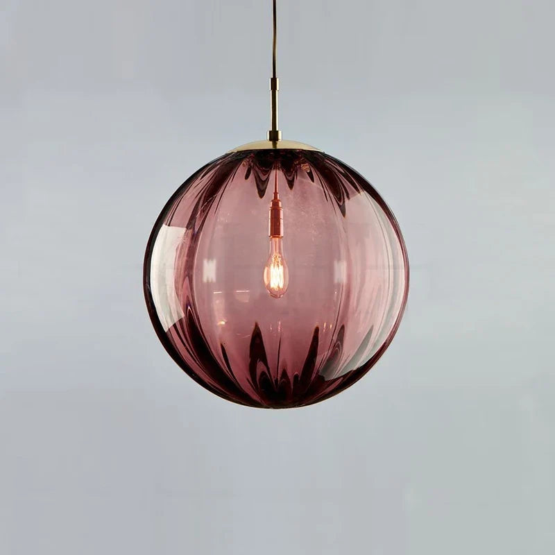 Modern Glass Ball Pendant