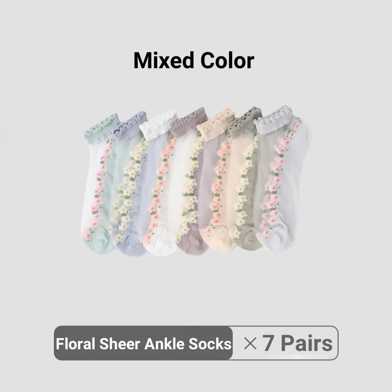 7 Pairs Mixed Color