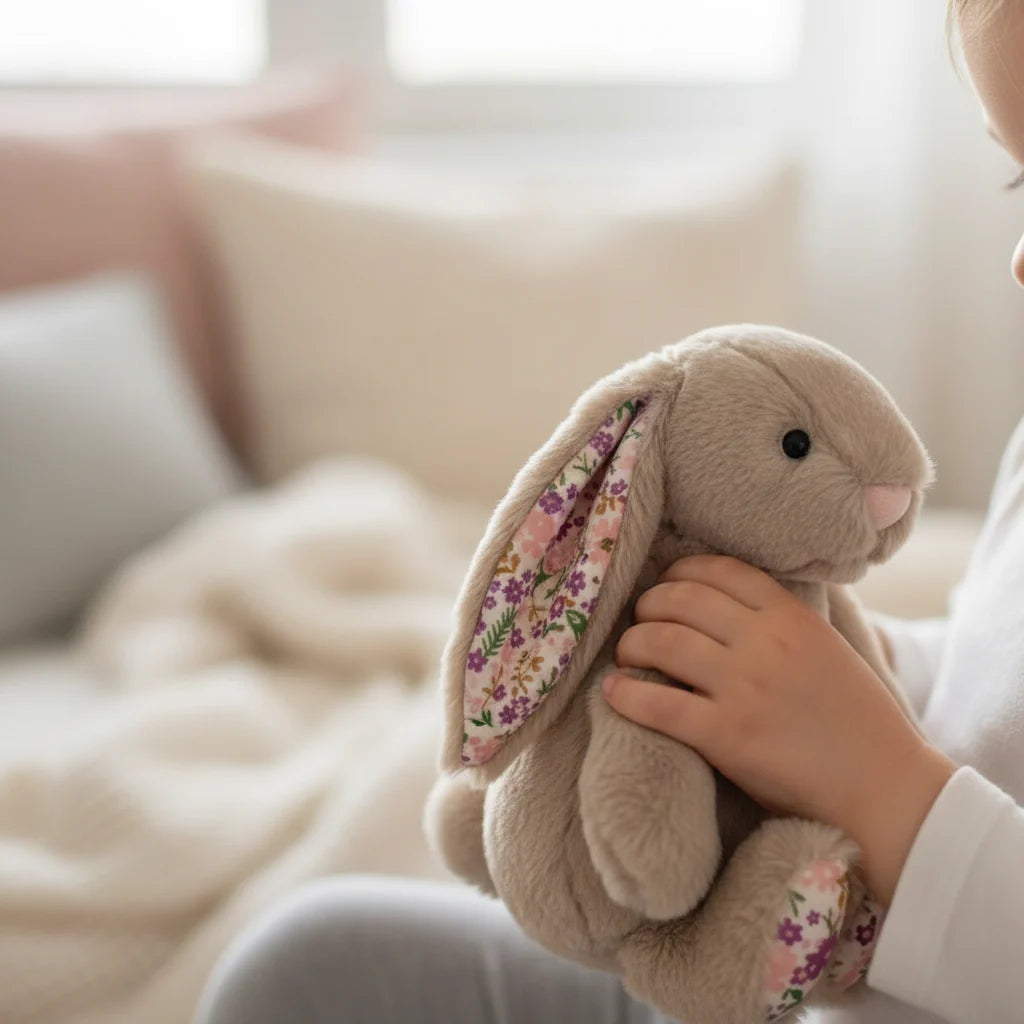 Bunnycat Soft Rabbit Plush Set