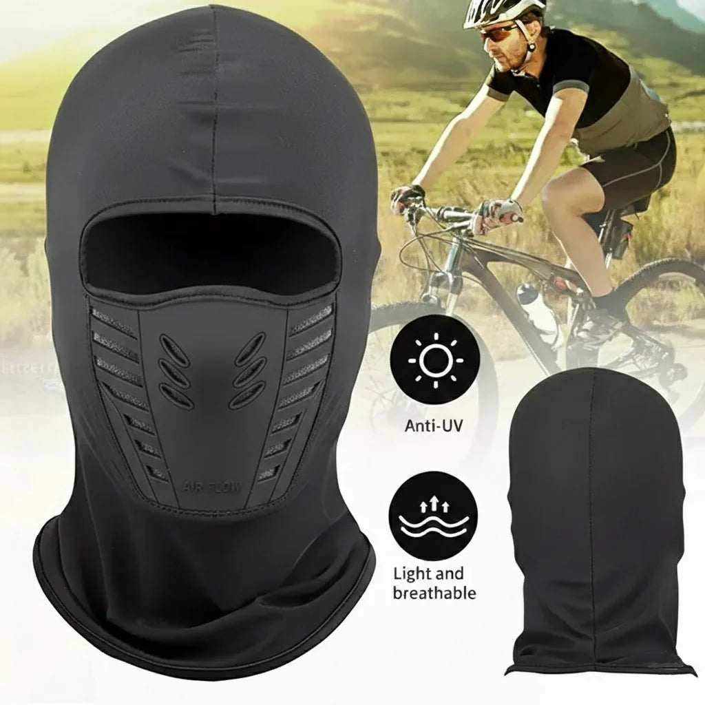Cozy Crest Windproof Thermal Winter Balaclava - Full Face & Neck Cover for Skiing, Cycling & Cold Weather Work, 8 Colors