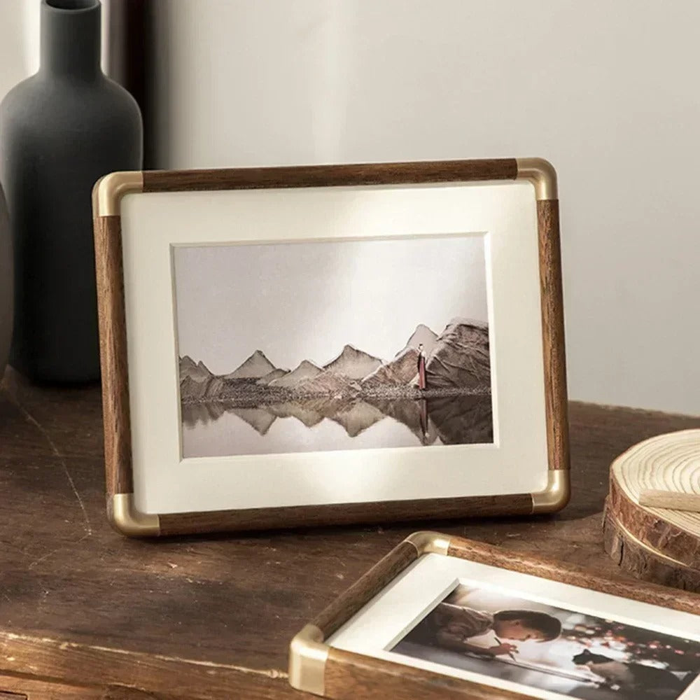 Brooks Vintage Wood Photo Frame