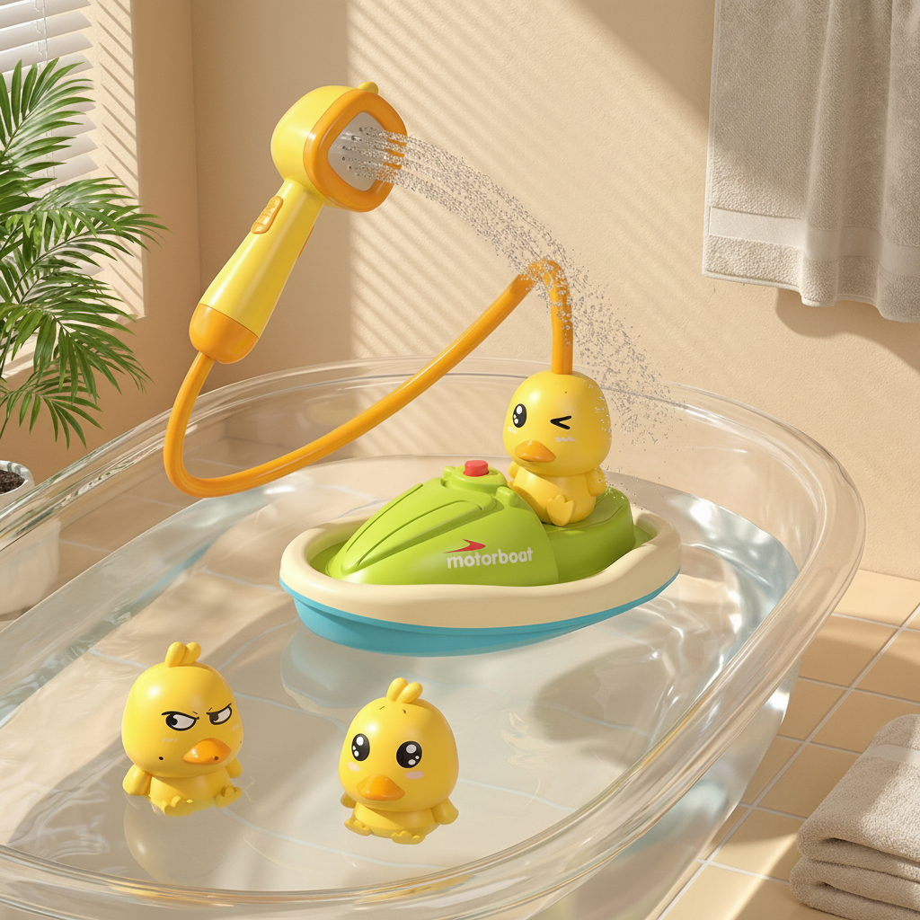Interactive Infant Bath Playset