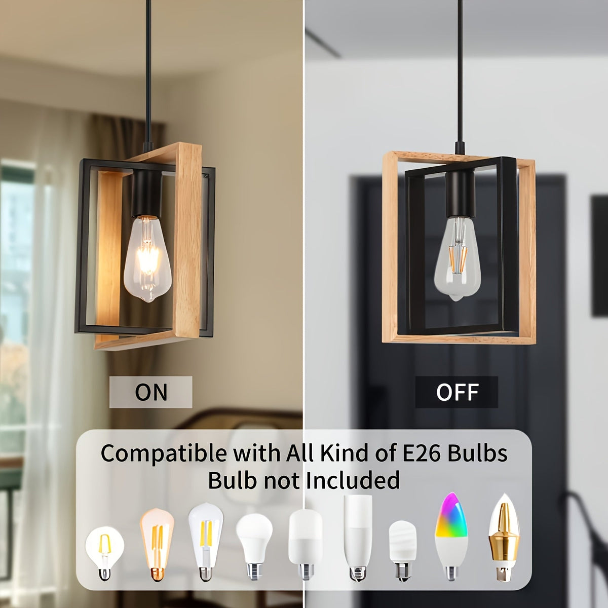 Minimalist Industrial Pendant Ceiling Light
