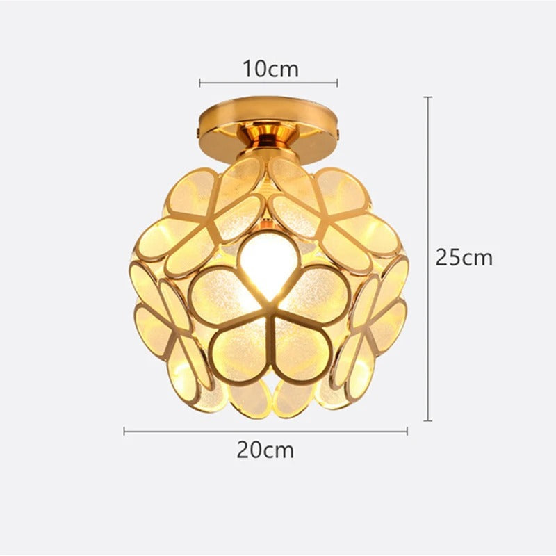 Nordic Petal Corridor Ceiling Lamp