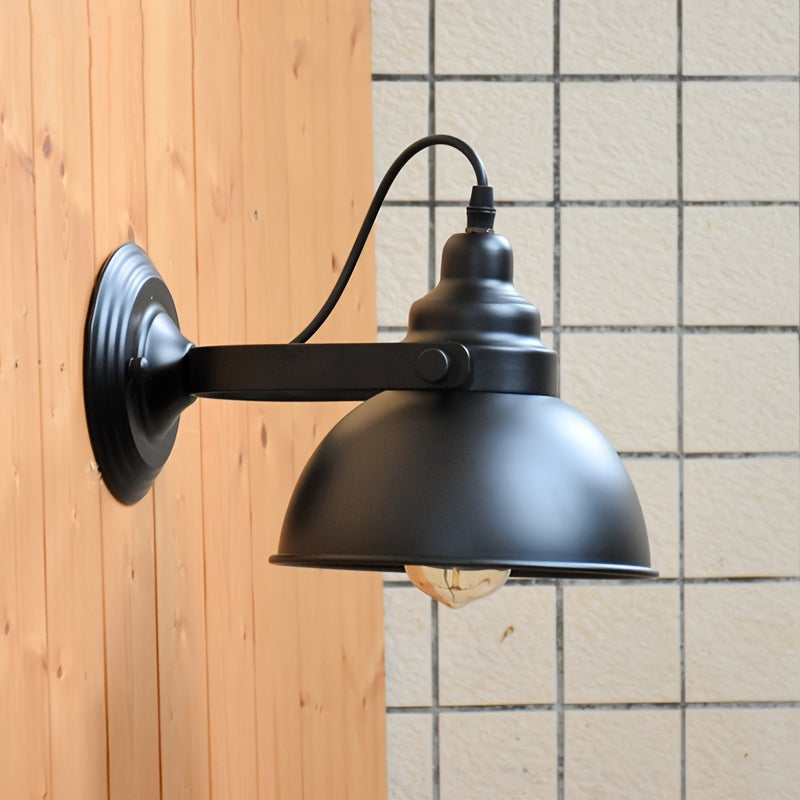 Retro Industrial Metal Wall Sconce