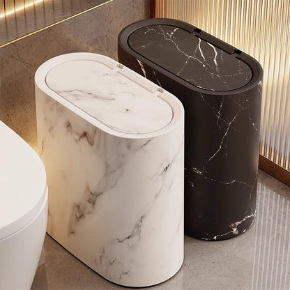 Marble Pattern Bathroom & Kitchen Bin
