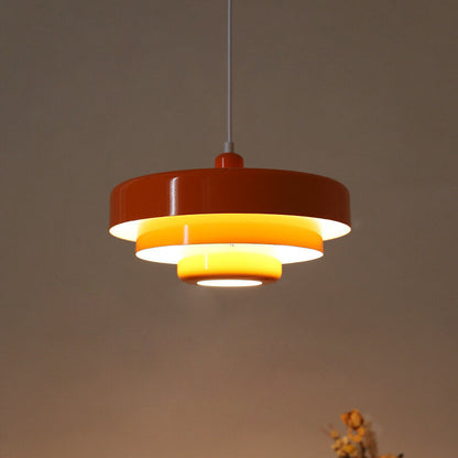 Nordic Vintage Multi-Layer Pendant Lamp
