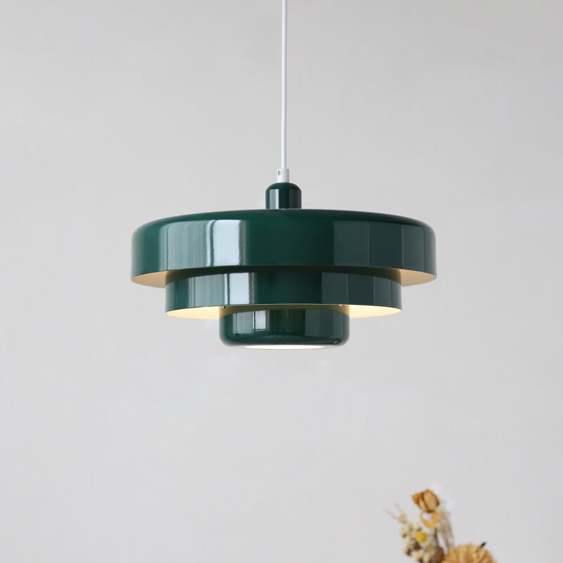 Nordic Vintage Multi-Layer Pendant Lamp