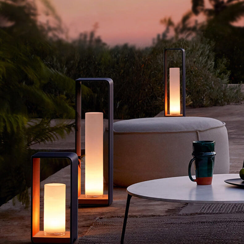 Square Waterproof Solar Outdoor Light