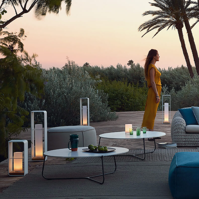 Square Waterproof Solar Outdoor Light