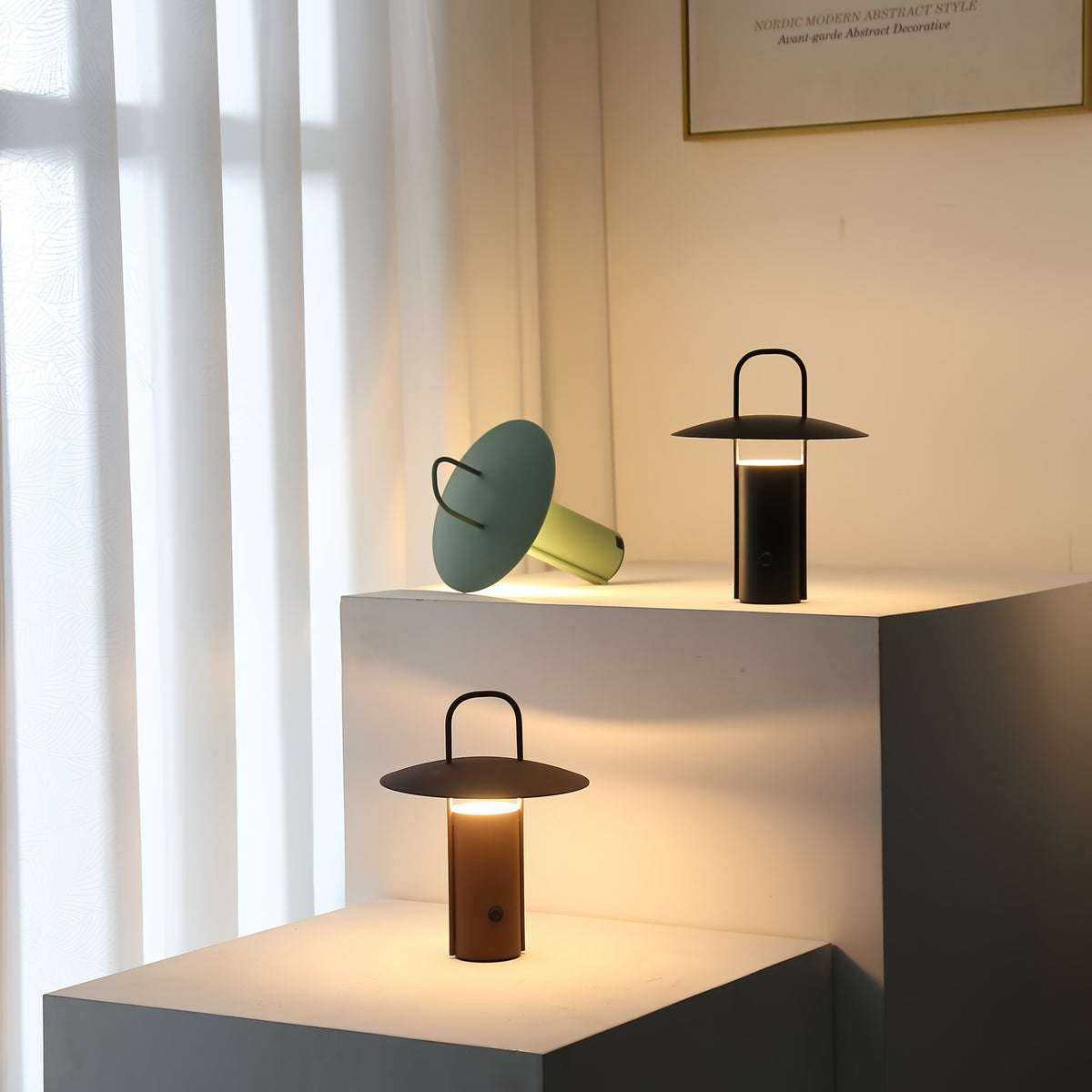 Wireless Metal Touch Lamp