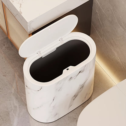 Marble Pattern Bathroom & Kitchen Bin