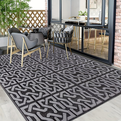 Reversible Outdoor Patio Rug