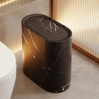 Marble Pattern Bathroom & Kitchen Bin