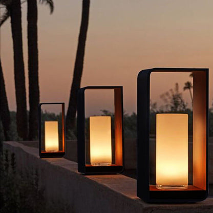 Square Waterproof Solar Outdoor Light