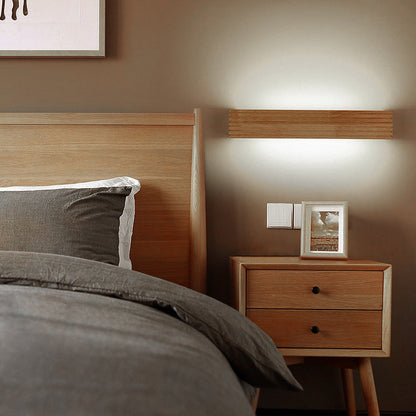 Modern Wooden Minimalist LED Wall Lamp