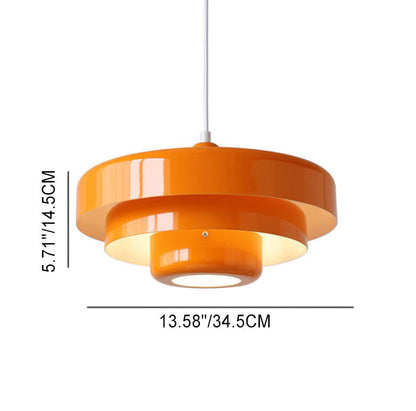 Nordic Vintage Multi-Layer Pendant Lamp