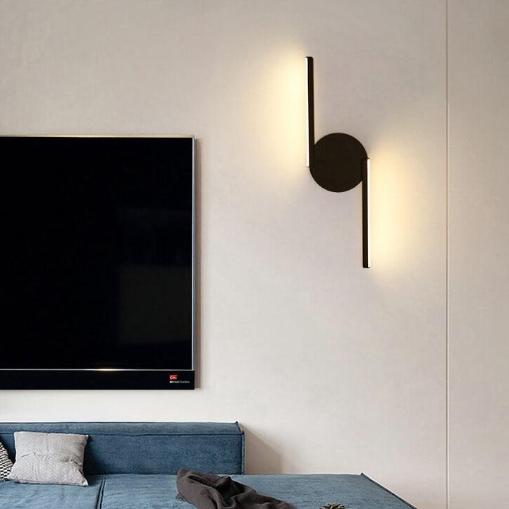 Curves Line Arc LED Wall Light