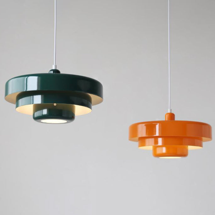 Nordic Vintage Multi-Layer Pendant Lamp