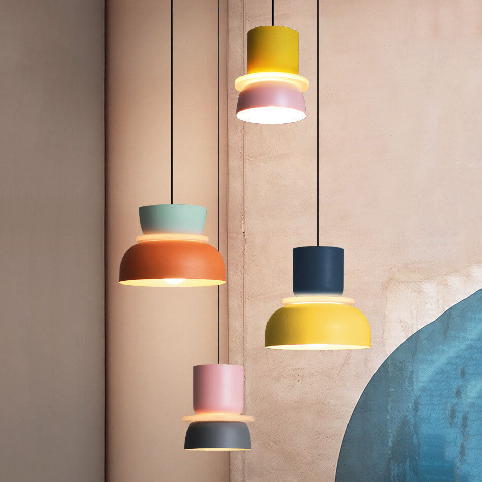Nordic Macaron Color Pendant Light