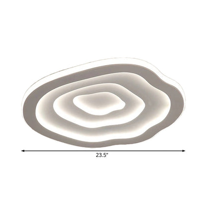Ripple LED Flush Ceiling Lamp