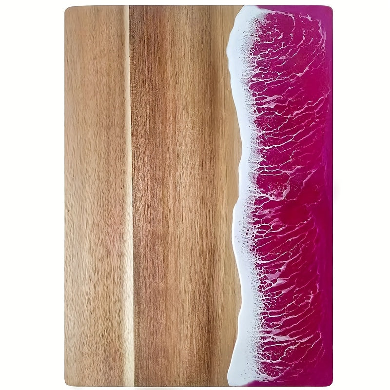 Wave Resin & Acacia Serving Board