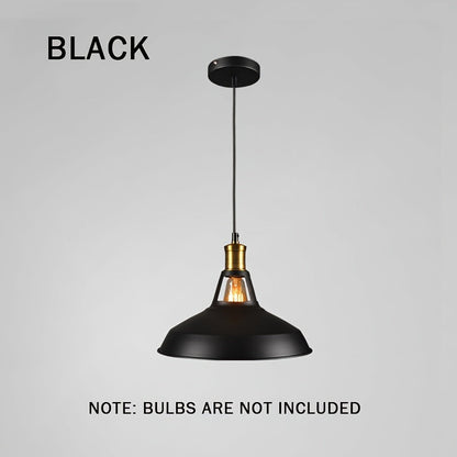 Retro Loft Industrial Metal Pendant Light