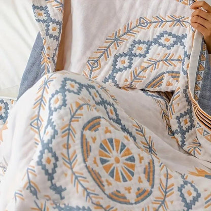 Mandala Boho Throw Blanket
