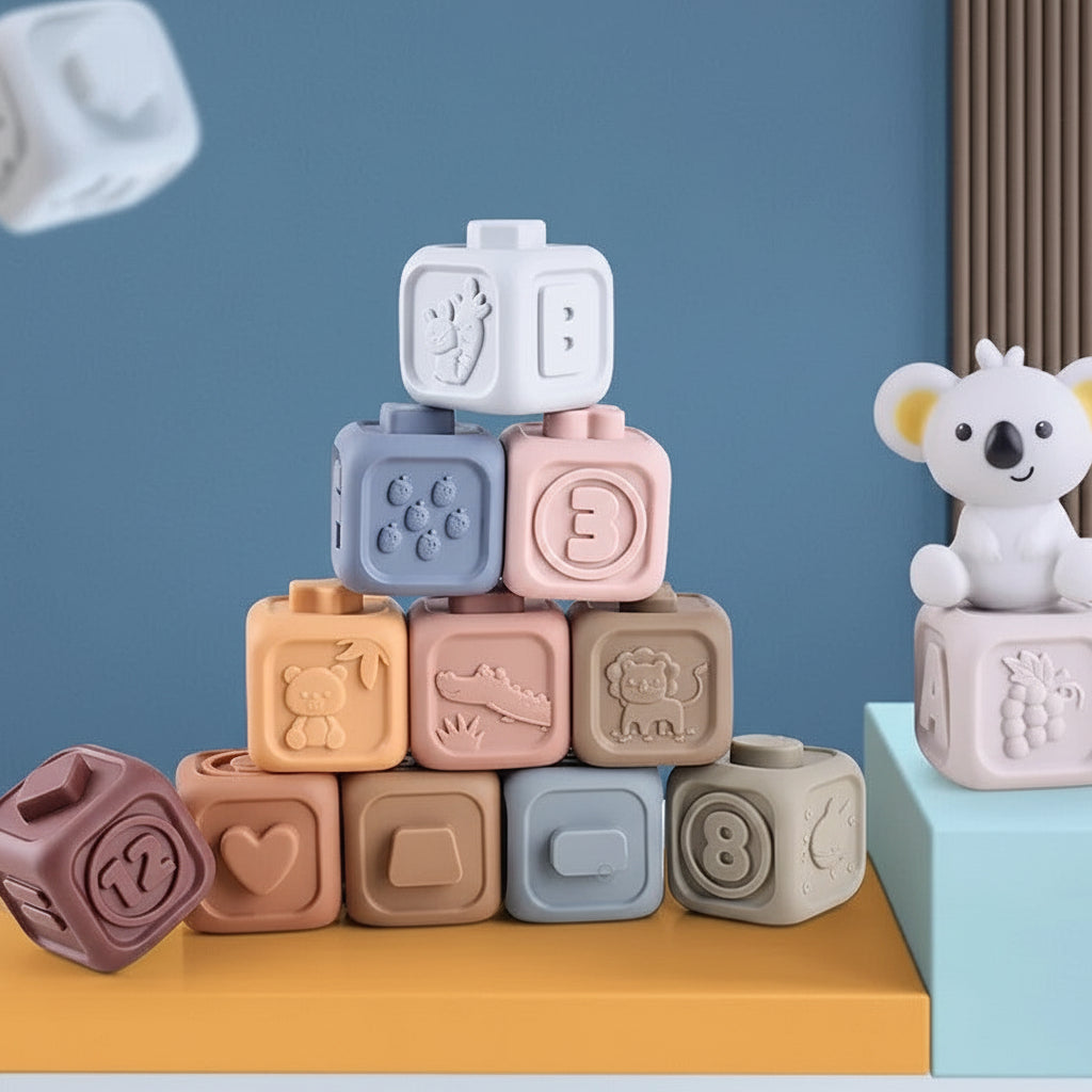 Soft Stacking and Teething Cubes