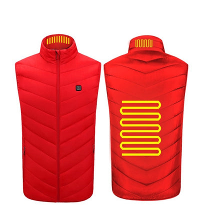 Women's USB Heated Vest, Black S to 4XL