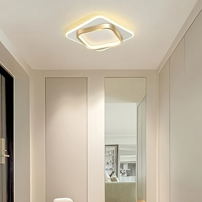 Square Geometric LED Ceiling Light