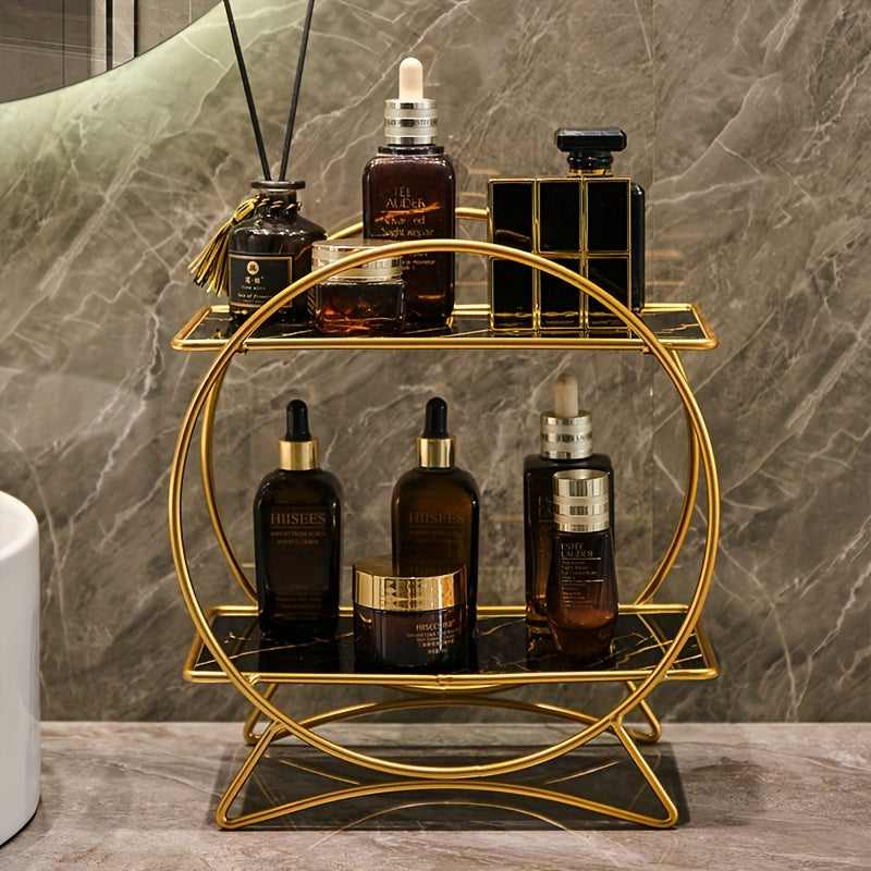 Two-Tier Cat Ear Bathroom Organizer