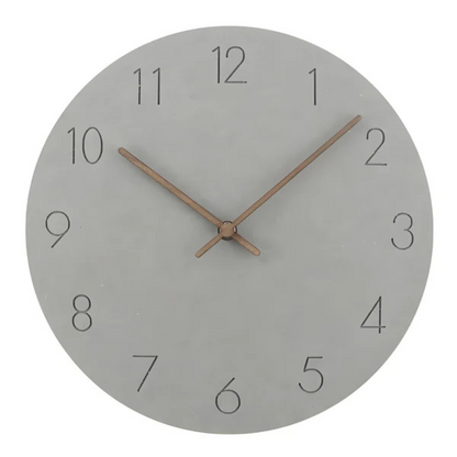 Nork Minimalist Wood Wall Clock