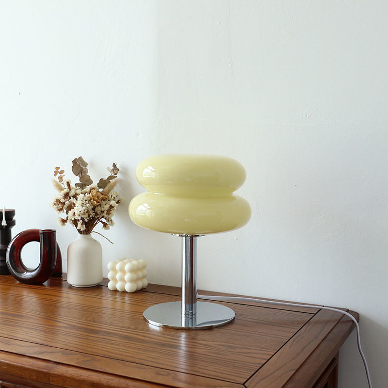 Stacked Glass Bubble Table Lamp