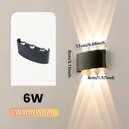 Dual Beam IP55 Indoor & Outdoor LED Wall Light