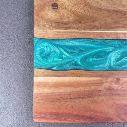 Resin River Acacia Charcuterie Board