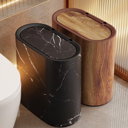 Marble Pattern Bathroom & Kitchen Bin