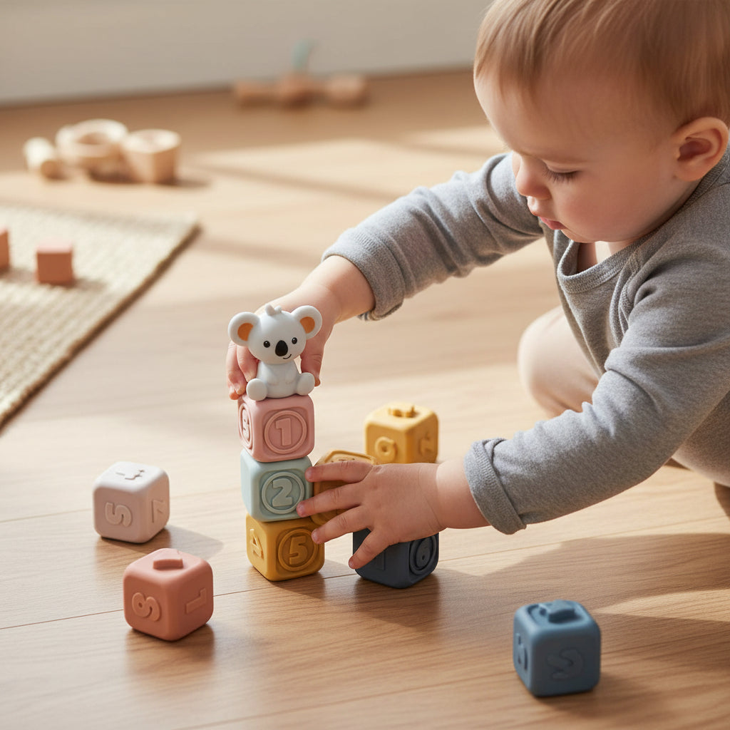 Soft Stacking and Teething Cubes