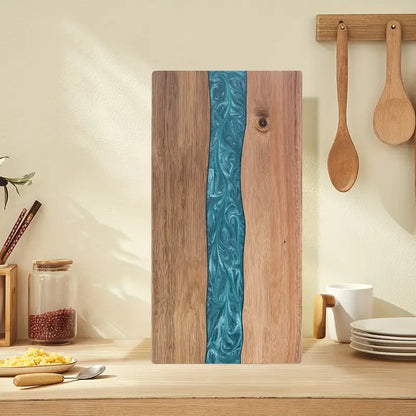 Resin River Acacia Charcuterie Board