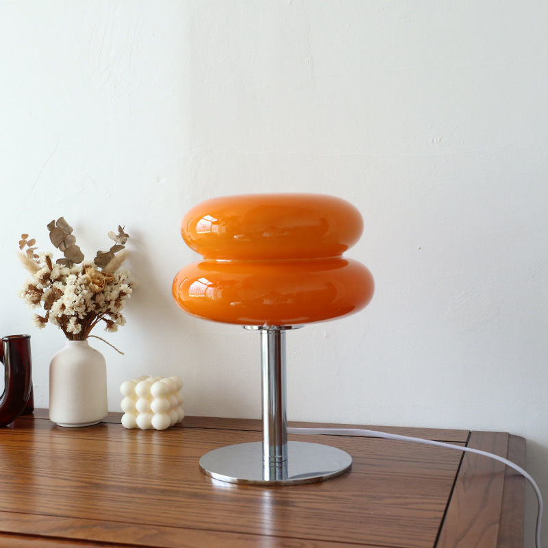 Stacked Glass Bubble Table Lamp