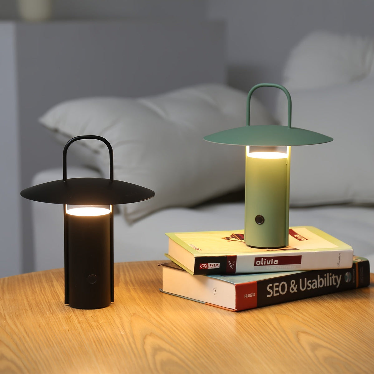 Wireless Metal Touch Lamp