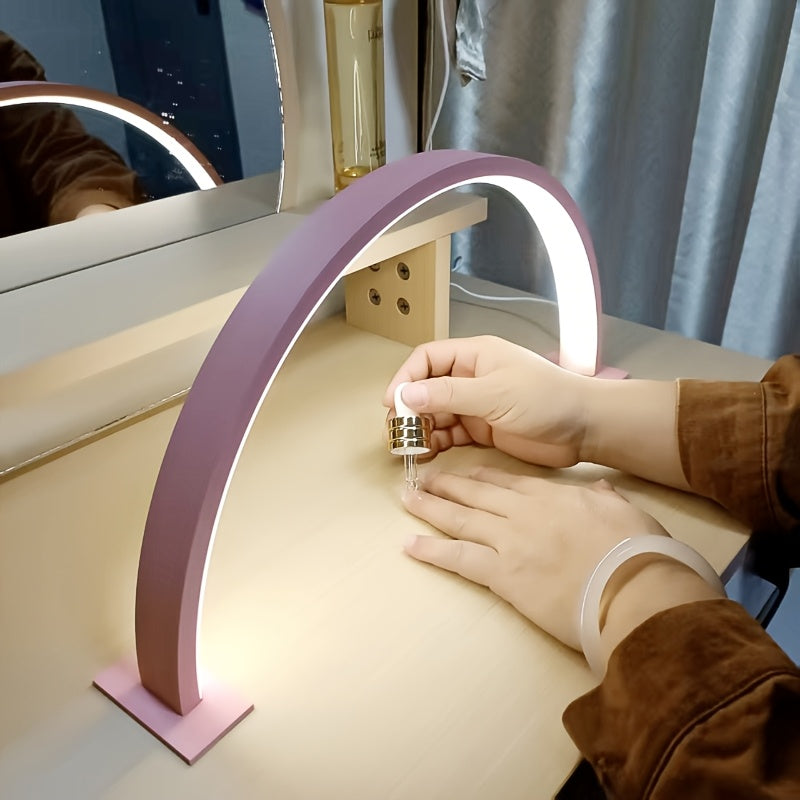 Crescent Arch LED Manicure and Desk Lamp