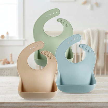 Adjustable Silicone Baby Bib