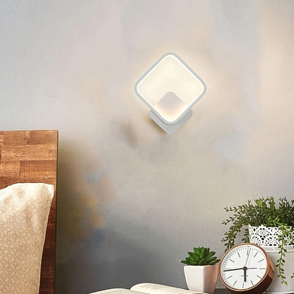Square Geometric LED Wall Lamp