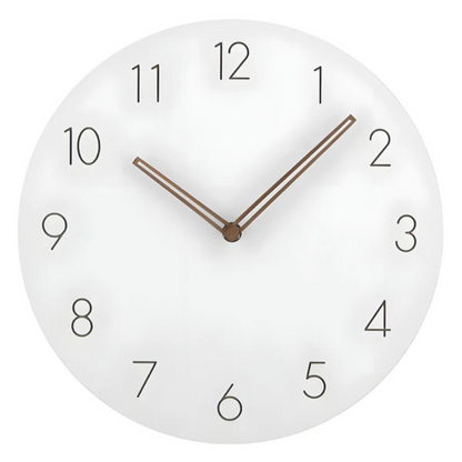 Nork Minimalist Wood Wall Clock