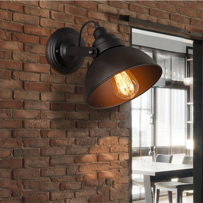 Retro Industrial Metal Wall Sconce